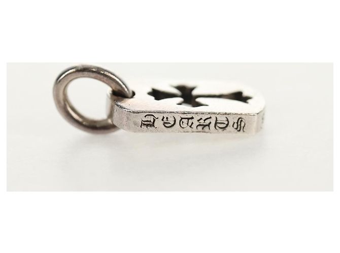 Chrome Hearts Tiny Cut Out Cross Charm Ag925 Silver Auth 136577M - view 5