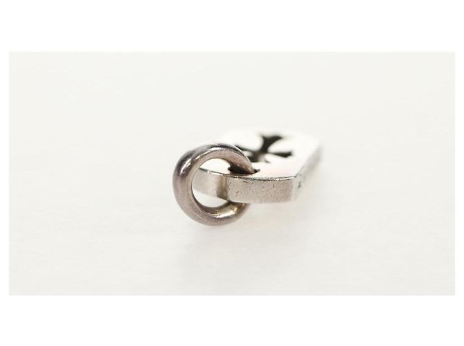 Chrome Hearts Tiny Cut Out Cross Charm Ag925 Silver Auth 136577M - view 6