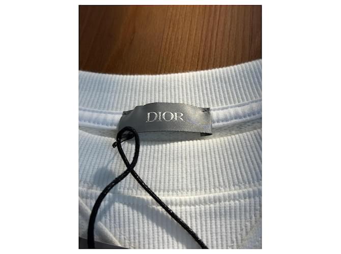 Dior CD DIAMOND Rundhalsausschnitt Creme - Ansicht 7