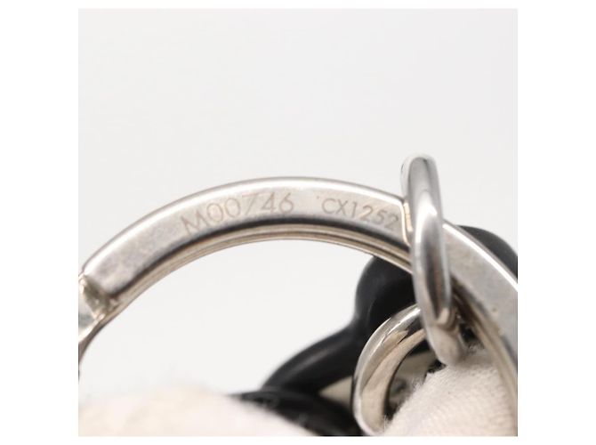 LOUIS VUITTON Llavero LV Dalmatia Soporte de Llave de Caucho Blanco M00746 Auth 152672M - vista 8
