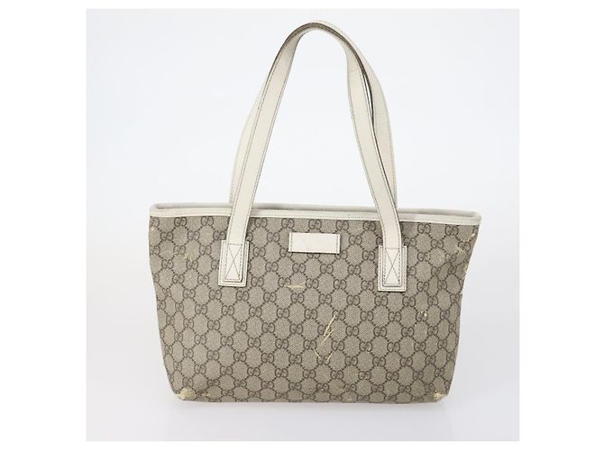 GUCCI GG Canvas Web Sherry Line Tasche PVC Nylon 5 Set Rot Beige Auth bs30286 - Ansicht 13