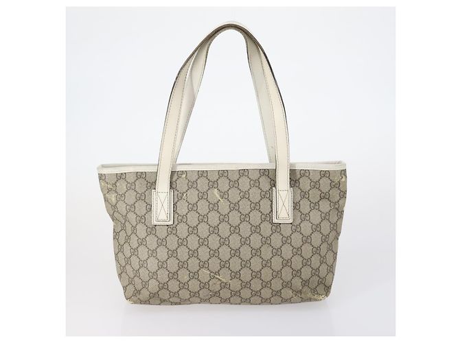 GUCCI GG Canvas Web Sherry Line Tasche PVC Nylon 5 Set Rot Beige Auth bs30286 - Ansicht 14