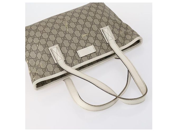 GUCCI GG Canvas Web Sherry Line Tasche PVC Nylon 5 Set Rot Beige Auth bs30286 - Ansicht 15