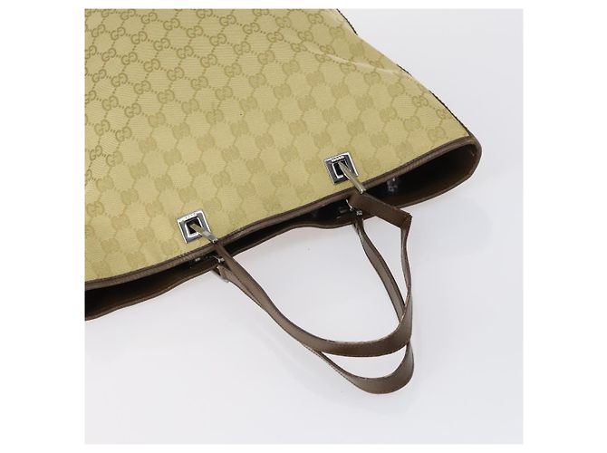 GUCCI GG Canvas Web Sherry Line Tasche PVC Nylon 5 Set Rot Beige Auth bs30286 - Ansicht 25