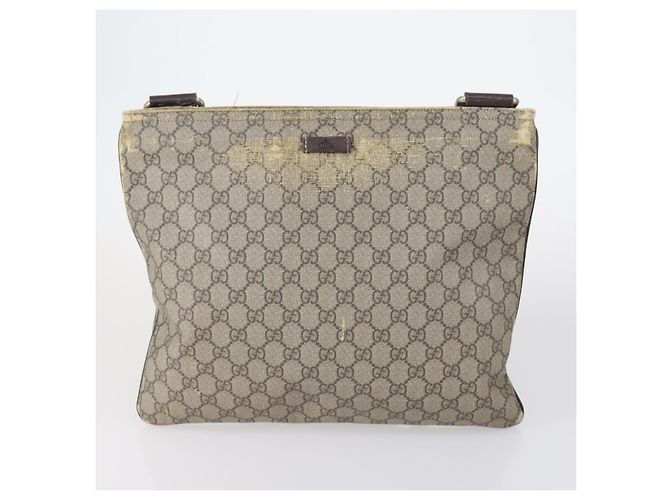 GUCCI GG Canvas Web Sherry Line Tasche PVC Nylon 5 Set Rot Beige Auth bs30286 - Ansicht 7