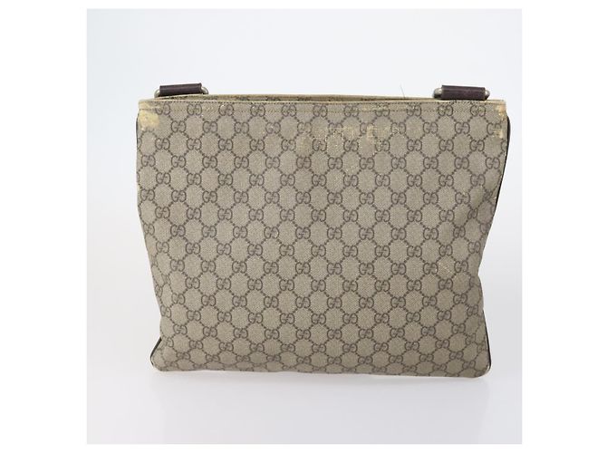 GUCCI GG Canvas Web Sherry Line Tasche PVC Nylon 5 Set Rot Beige Auth bs30286 - Ansicht 8