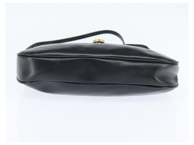 Borsa a Spalla Salvatore Ferragamo in Pelle Nera Oro Auth 149194 Nero D'oro - vista 5