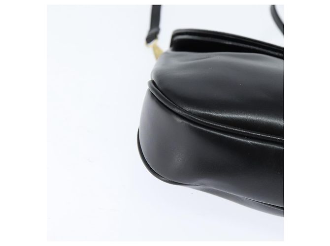 Borsa a Spalla Salvatore Ferragamo in Pelle Nera Oro Auth 149194 Nero D'oro - vista 8