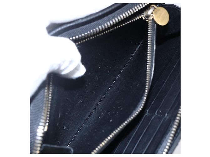 Autre Marque Portafoglio Lungo in Pelle Nera e Oro Autentico TIFFANY&Co. bs31263 Nero D'oro - vista 12