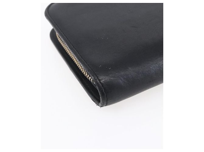 Autre Marque Portafoglio Lungo in Pelle Nera e Oro Autentico TIFFANY&Co. bs31263 Nero D'oro - vista 16