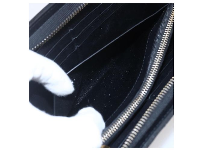 Autre Marque Portafoglio Lungo in Pelle Nera e Oro Autentico TIFFANY&Co. bs31263 Nero D'oro - vista 19