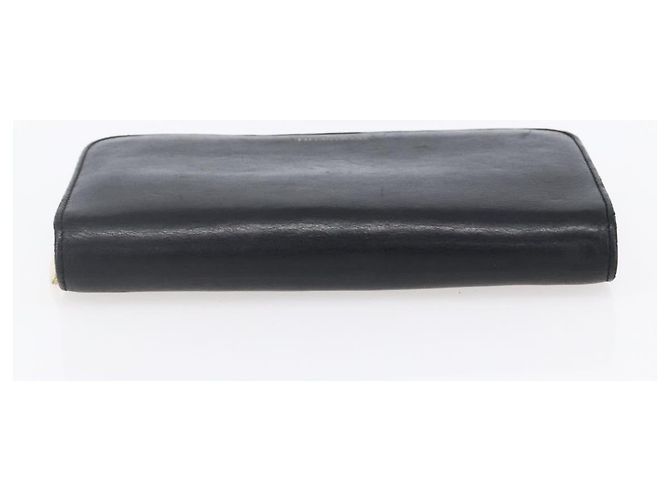 Autre Marque Portafoglio Lungo in Pelle Nera e Oro Autentico TIFFANY&Co. bs31263 Nero D'oro - vista 6