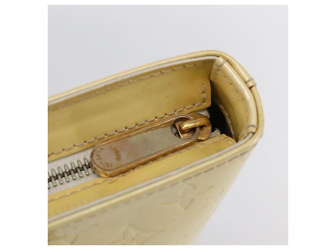 LOUIS VUITTON Borsa a Spalla Brentwood Monogram Vernis Perle M91512 LV Auth SW1773 - vista 10