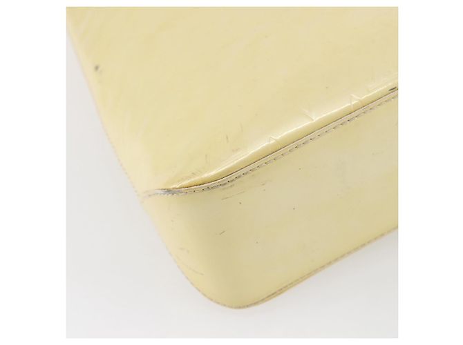 LOUIS VUITTON Borsa a Spalla Brentwood Monogram Vernis Perle M91512 LV Auth SW1773 - vista 16