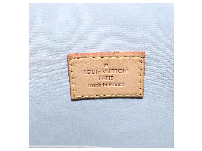 LOUIS VUITTON Borsa a Spalla Brentwood Monogram Vernis Perle M91512 LV Auth SW1773 - vista 17