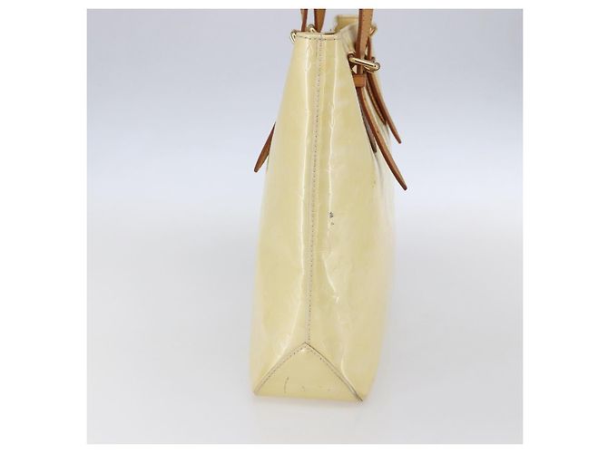 LOUIS VUITTON Borsa a Spalla Brentwood Monogram Vernis Perle M91512 LV Auth SW1773 - vista 4