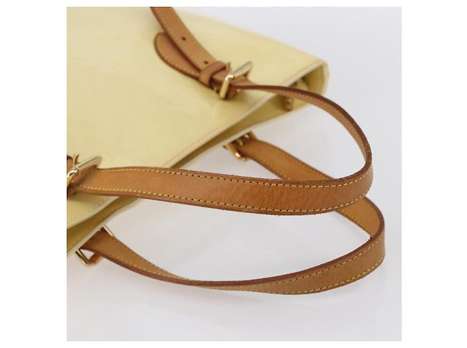 LOUIS VUITTON Borsa a Spalla Brentwood Monogram Vernis Perle M91512 LV Auth SW1773 - vista 7