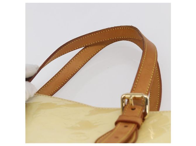 LOUIS VUITTON Borsa a Spalla Brentwood Monogram Vernis Perle M91512 LV Auth SW1773 - vista 8