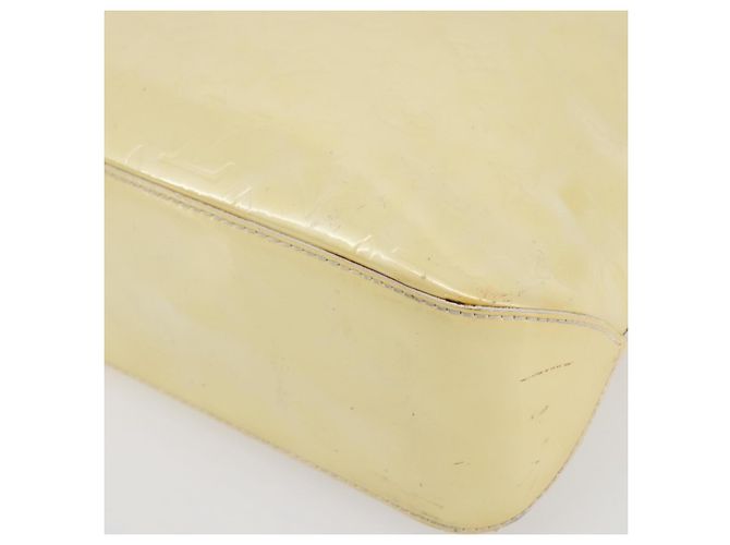 LOUIS VUITTON Borsa a Spalla Brentwood Monogram Vernis Perle M91512 LV Auth SW1773 - vista 9