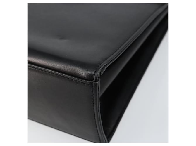Borsa a mano GIVENCHY in pelle nera e oro Auth 148891 Nero D'oro - vista 10