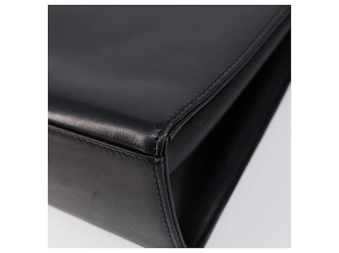Borsa a mano GIVENCHY in pelle nera e oro Auth 148891 Nero D'oro - vista 12