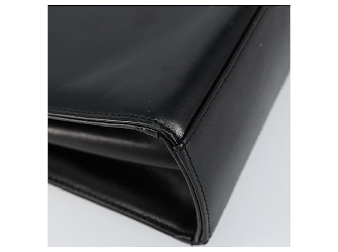 Borsa a mano GIVENCHY in pelle nera e oro Auth 148891 Nero D'oro - vista 13