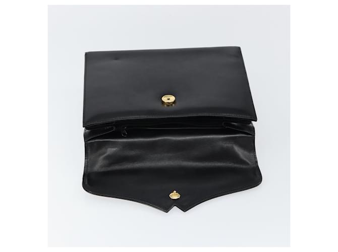 Borsa a mano GIVENCHY in pelle nera e oro Auth 148891 Nero D'oro - vista 16