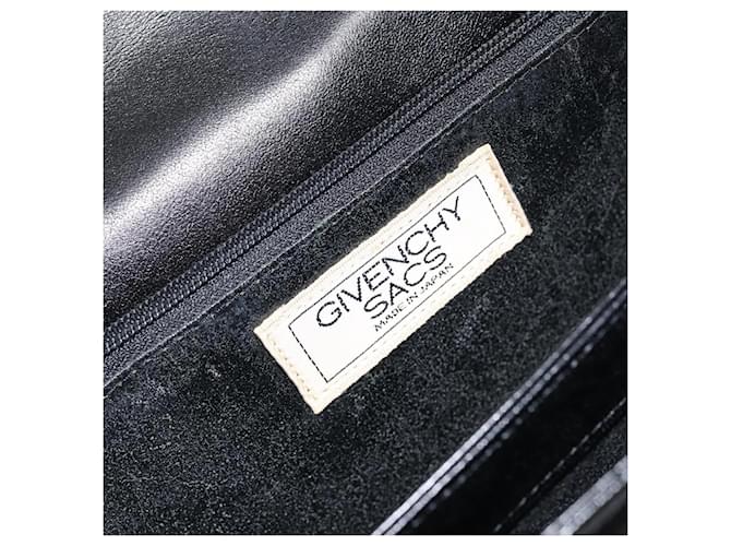 Borsa a mano GIVENCHY in pelle nera e oro Auth 148891 Nero D'oro - vista 17
