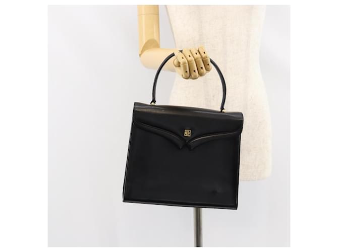 Borsa a mano GIVENCHY in pelle nera e oro Auth 148891 Nero D'oro - vista 24