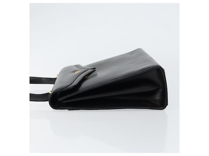 Borsa a mano GIVENCHY in pelle nera e oro Auth 148891 Nero D'oro - vista 5
