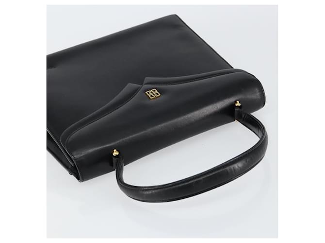 Borsa a mano GIVENCHY in pelle nera e oro Auth 148891 Nero D'oro - vista 6