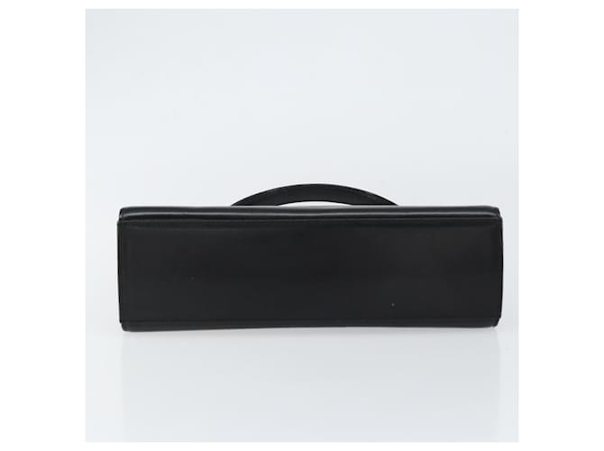 Borsa a mano GIVENCHY in pelle nera e oro Auth 148891 Nero D'oro - vista 9
