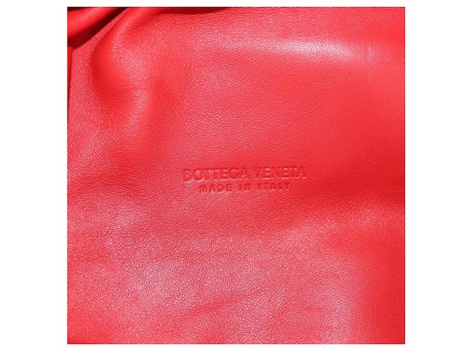 Autre Marque BOTTEGA VENETA Borsa a Spalla con Catena Pelle Rossa Argento Auth BA7679V Rosso - vista 18