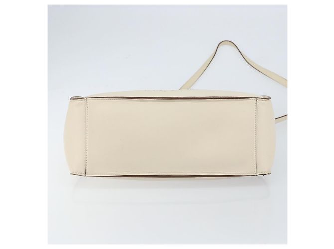 Autre Marque Stella McCartney Tote Bag Polyester 2in1 Weiß Gold Auth BA7342 Golden - Ansicht 11