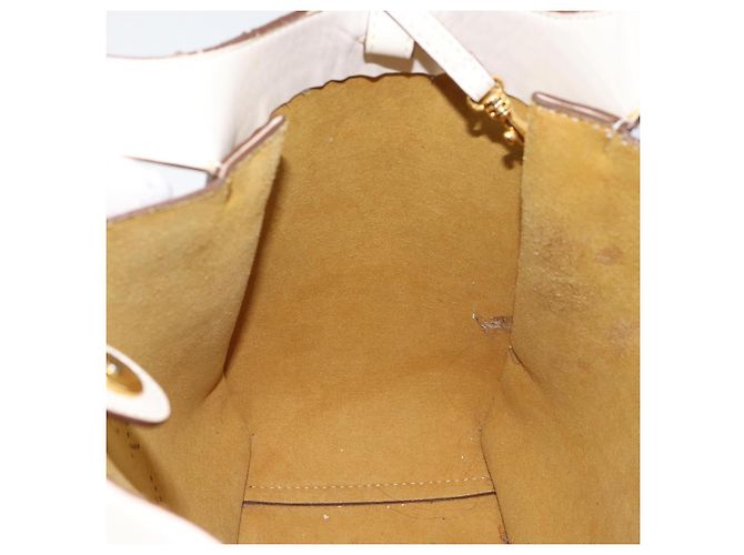 Autre Marque Stella McCartney Tote Bag Polyester 2in1 Weiß Gold Auth BA7342 Golden - Ansicht 19