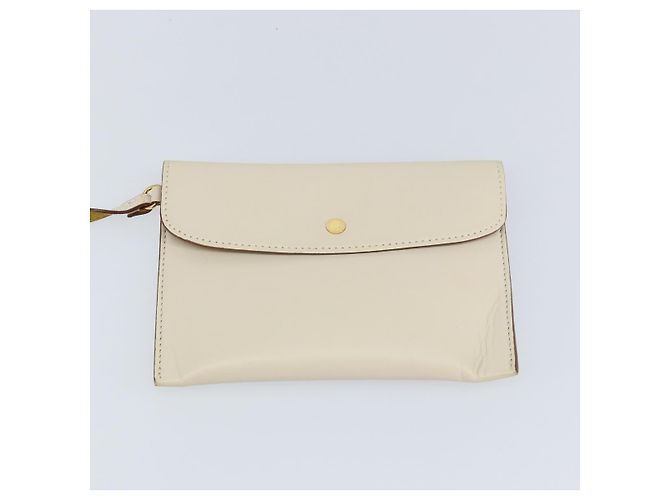 Autre Marque Stella McCartney Tote Bag Polyester 2in1 Weiß Gold Auth BA7342 Golden - Ansicht 22