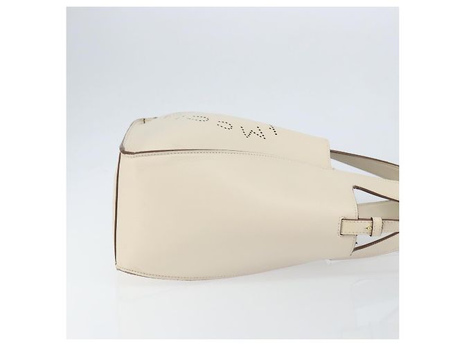 Autre Marque Stella McCartney Tote Bag Polyester 2in1 Weiß Gold Auth BA7342 Golden - Ansicht 4