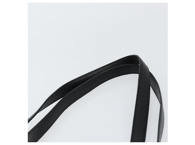 Borsa Tote Vala in pelle nera e argento di Salvatore Ferragamo Auth bs30363 Nero - vista 8