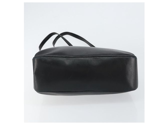 Borsa Tote Vala in pelle nera e argento di Salvatore Ferragamo Auth bs30363 Nero - vista 9
