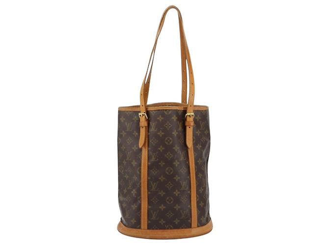 LOUIS VUITTON Borsa a Spalla Monogram Bucket GM M42236 LV Auth 149171 Monogramma - vista 13