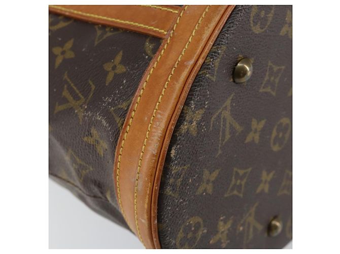 LOUIS VUITTON Borsa a Spalla Monogram Bucket GM M42236 LV Auth 149171 Monogramma - vista 17