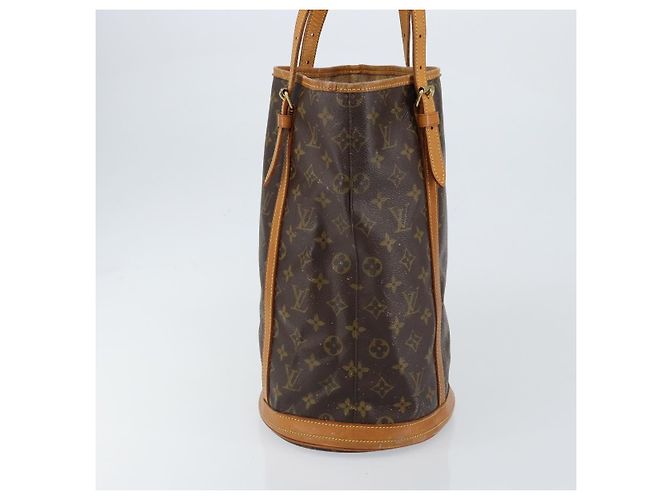 LOUIS VUITTON Borsa a Spalla Monogram Bucket GM M42236 LV Auth 149171 Monogramma - vista 3