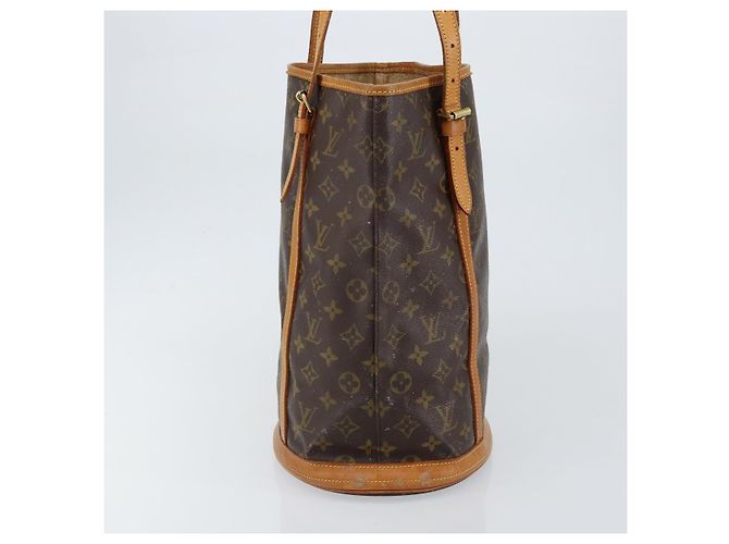 LOUIS VUITTON Borsa a Spalla Monogram Bucket GM M42236 LV Auth 149171 Monogramma - vista 4