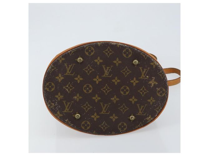 LOUIS VUITTON Borsa a Spalla Monogram Bucket GM M42236 LV Auth 149171 Monogramma - vista 5
