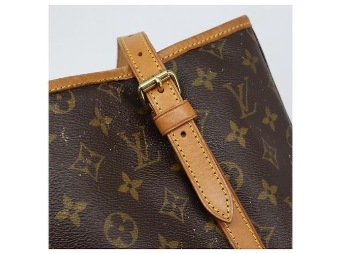 LOUIS VUITTON Borsa a Spalla Monogram Bucket GM M42236 LV Auth 149171 Monogramma - vista 9