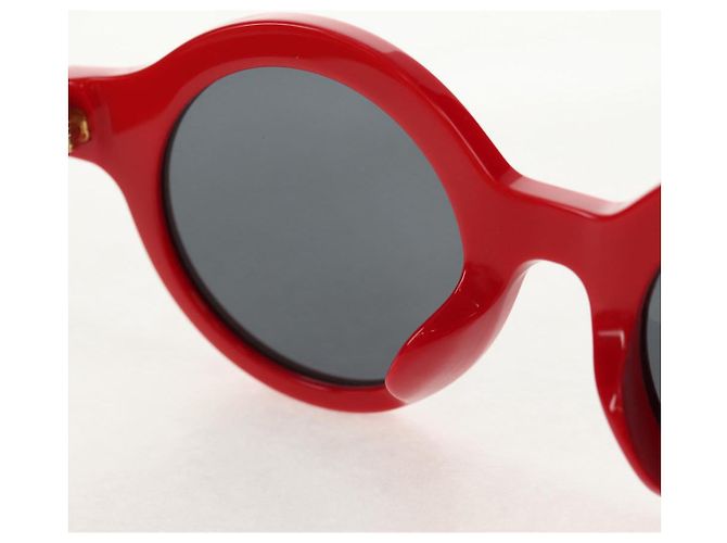 GAFAS DE SOL LOUIS VUITTON LV ~ Supreme de plástico Rojo LV Auth 128513M Roja - vista 10