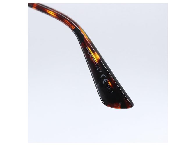 Gafas de sol Christian Dior de plástico Amarillo Auth 147561 - vista 10