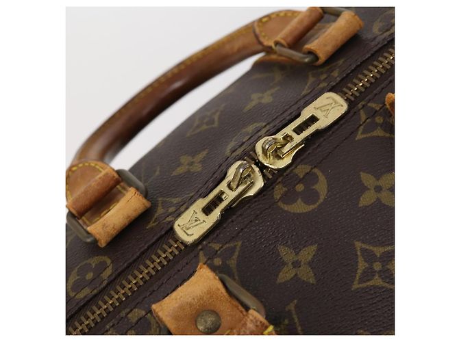 LOUIS VUITTON Borsa Boston Monogram Keepall 50 M41426 Auth LV 152323 Monogramma - vista 20