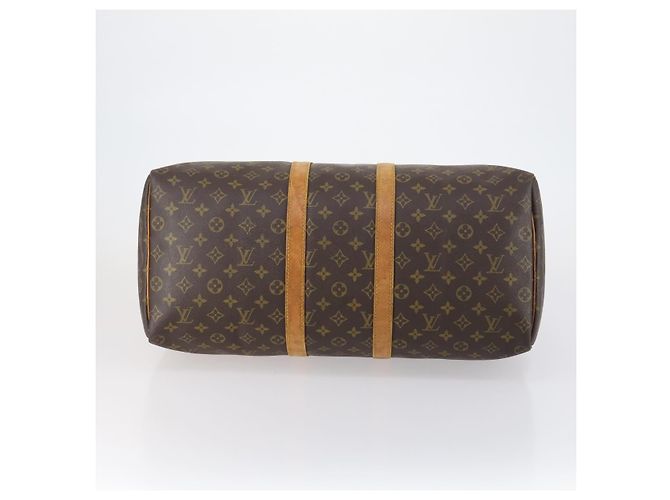 LOUIS VUITTON Borsa Boston Monogram Keepall 50 M41426 Auth LV 152323 Monogramma - vista 5