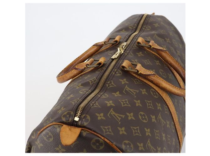 LOUIS VUITTON Borsa Boston Monogram Keepall 50 M41426 Auth LV 152323 Monogramma - vista 6